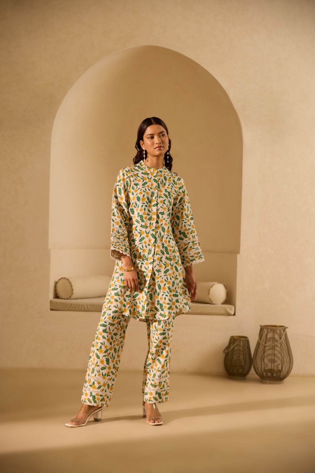 Sunshine Garden Linen Co-ord Set