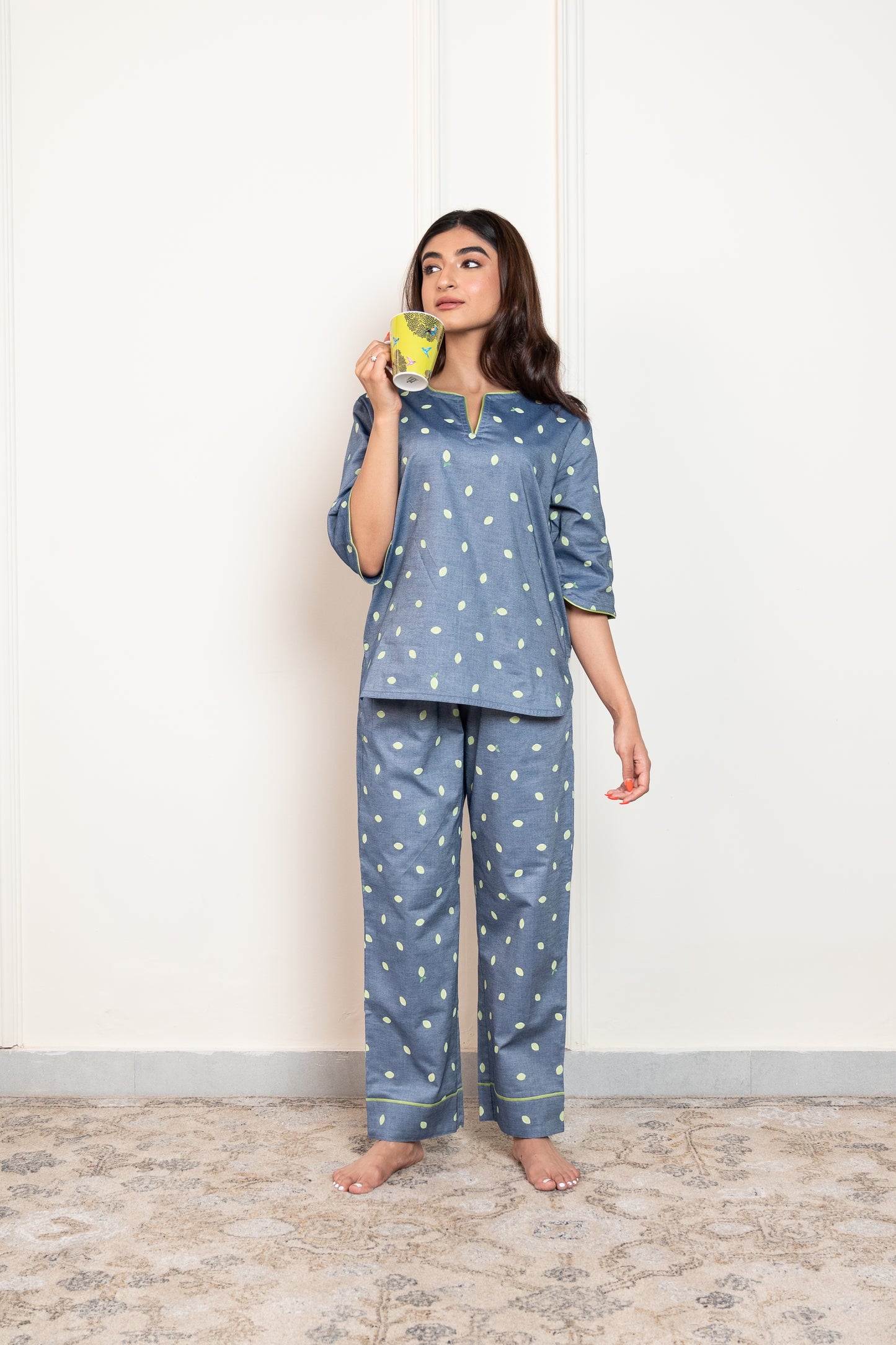 Lime And Lemon Loungewear Set